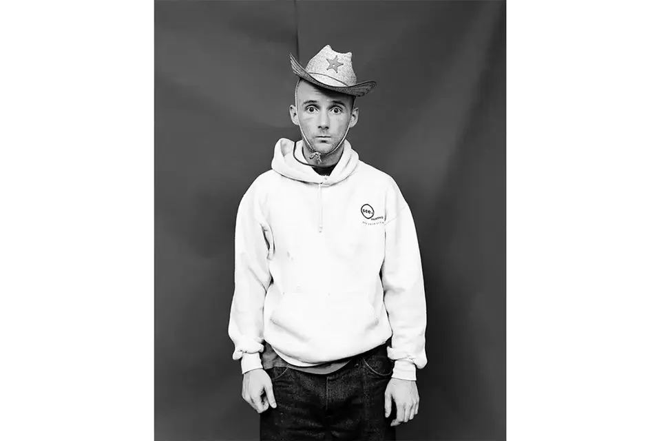 Moby at 107.7 EndFest backstage, Bremerton, WA., 1999