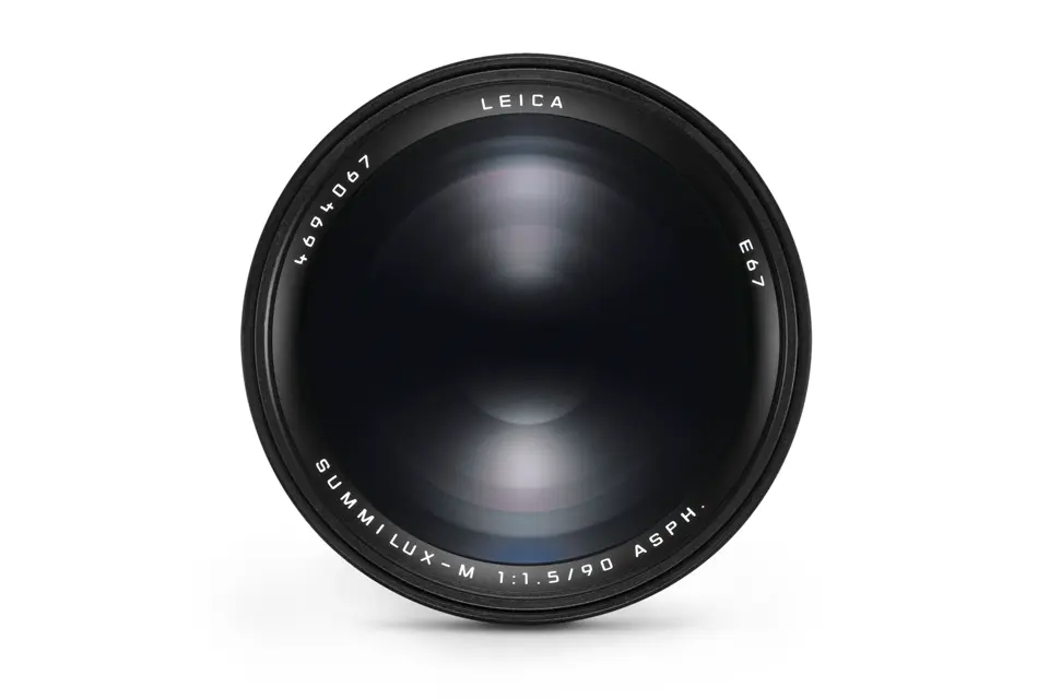 Summilux-M-1.5-90-ASPH. front view