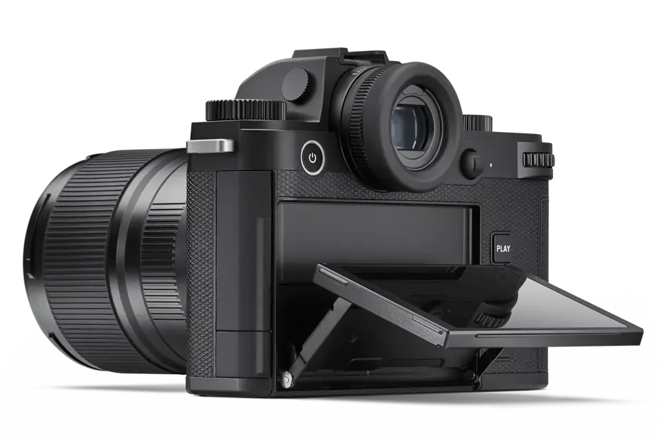 Leica SL3-S with fold-out display