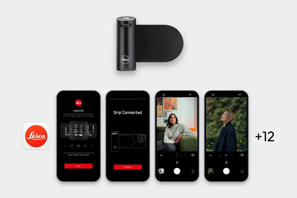 Leica LUX grip registration process