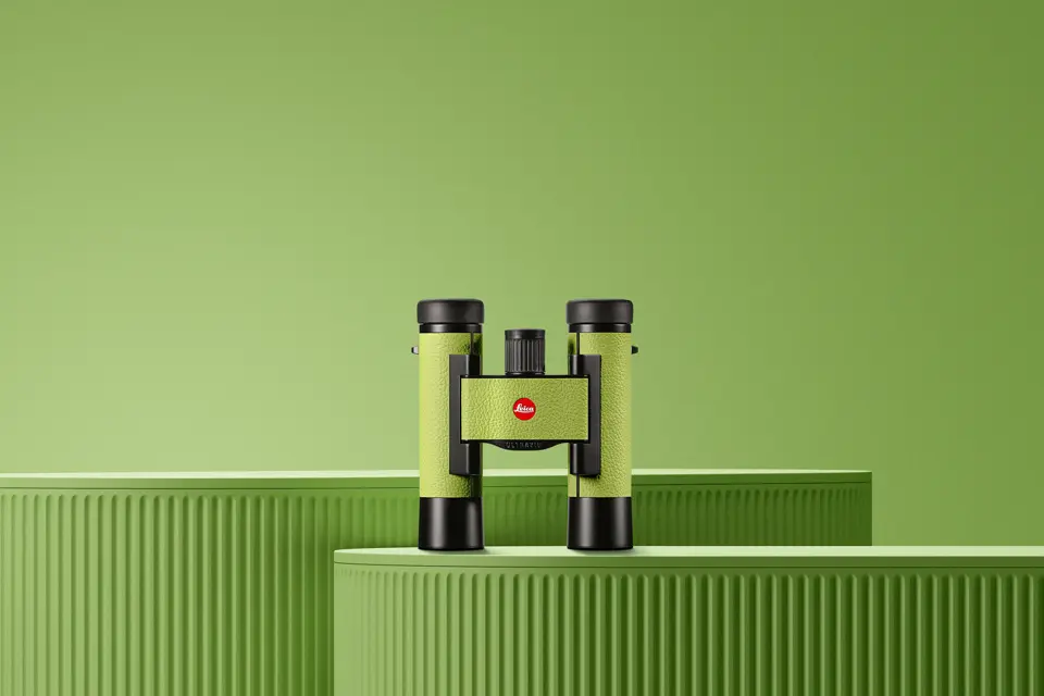 The Ultravid Compact Colorline 10x25 in apple green