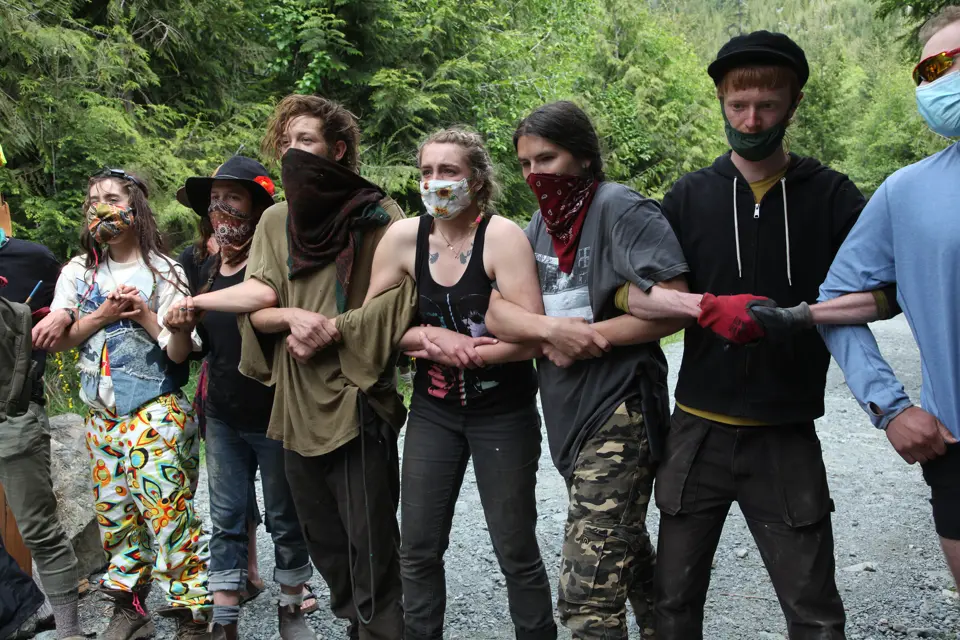 group of activists