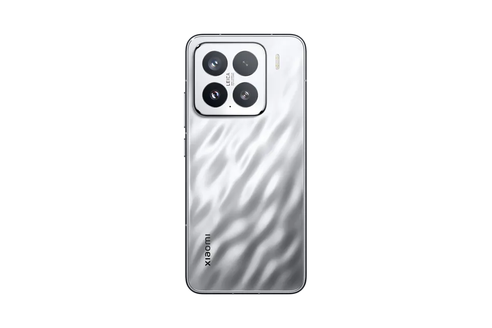Xiaomi15 silvery back