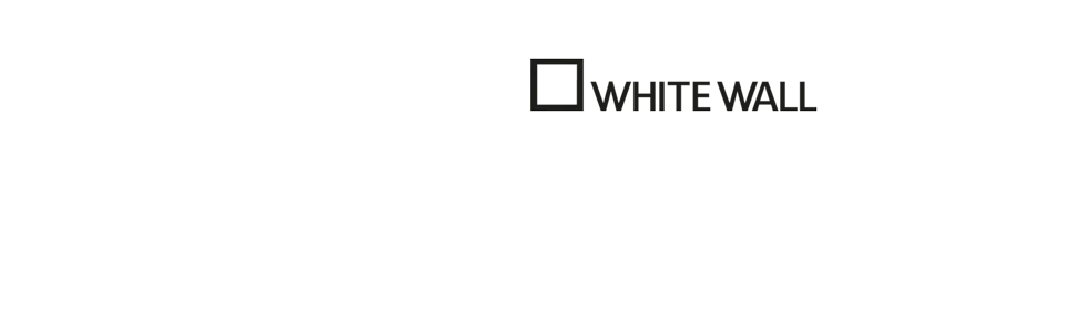 White Wall Logo black