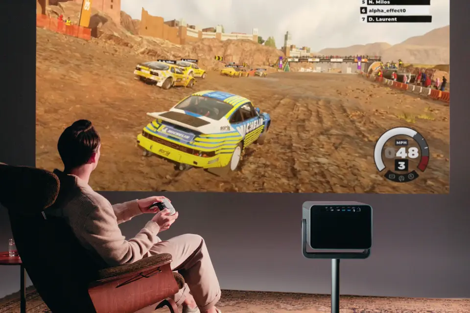 Man plays Videogame