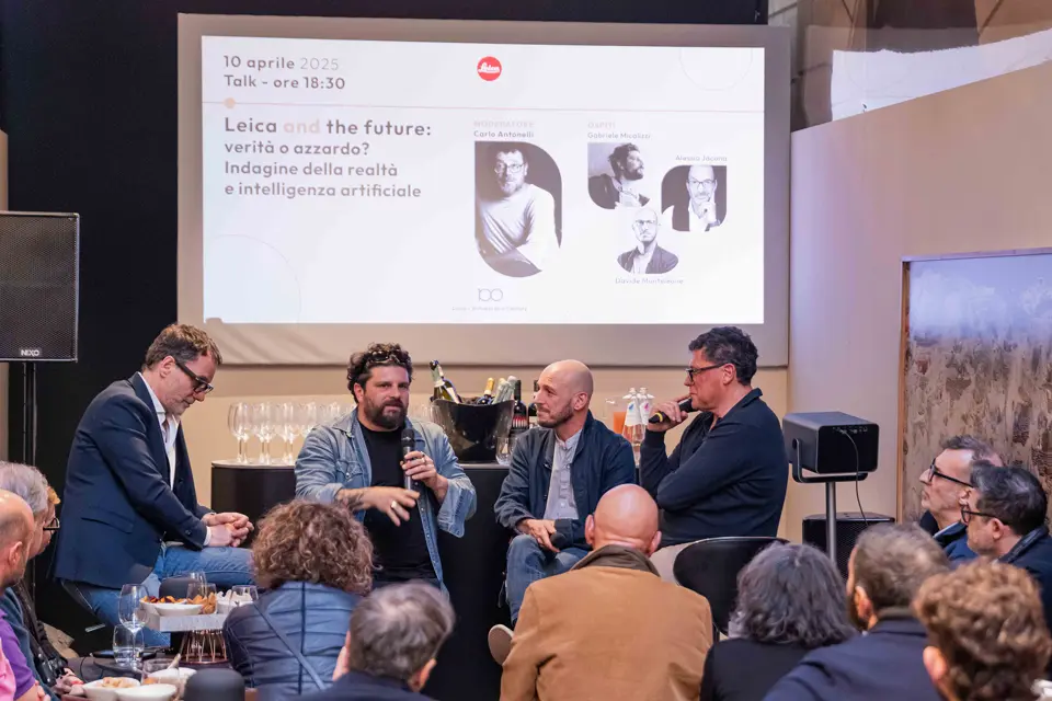 Talk round with Carlo Antonelli, Gabriele Micalizzi, Davide Monteleone, Alessio Jacona