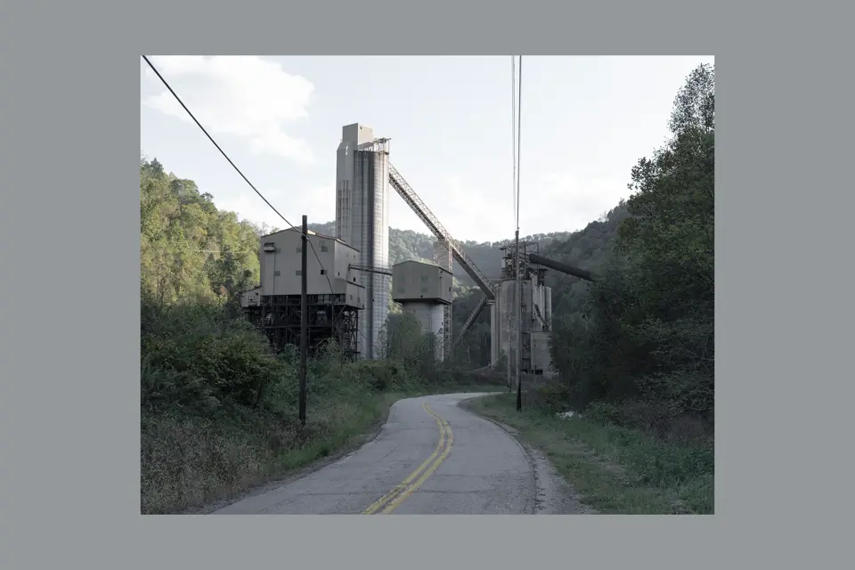 A road leading to factory