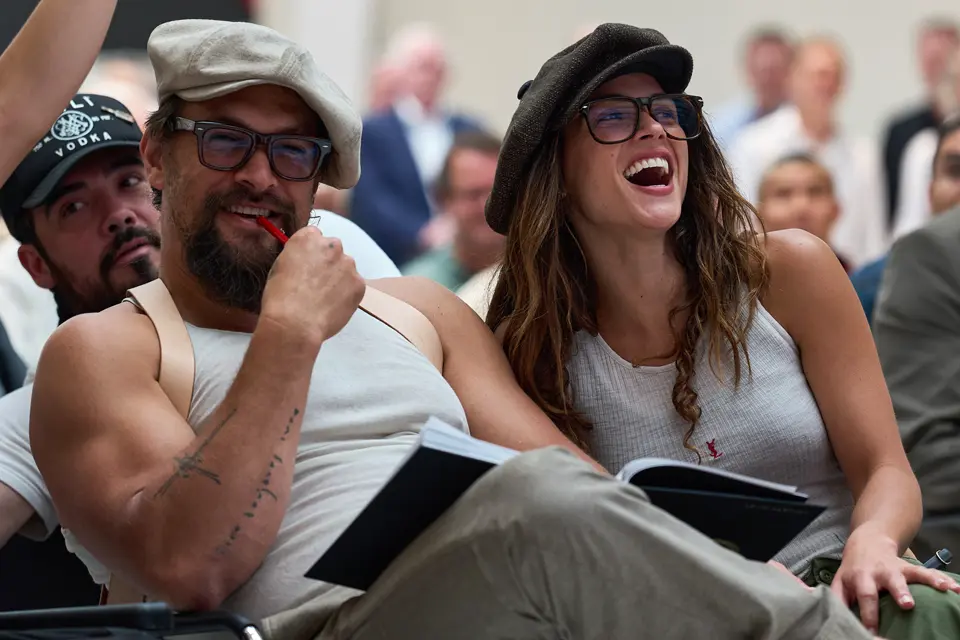 Leica Century Celebration Wetzlar Jason Mamoa and his Girlfriend