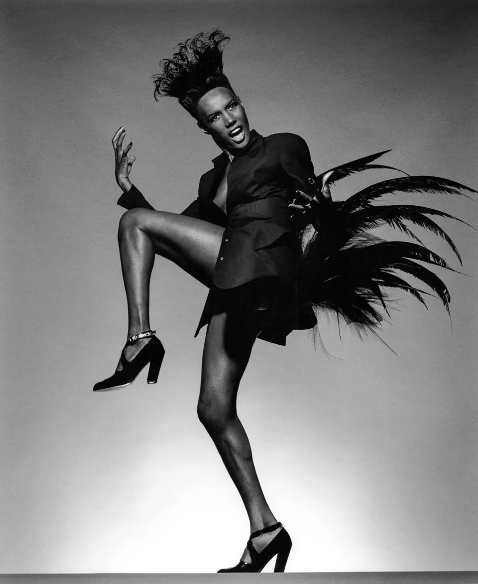 Portrait of Grace Jones