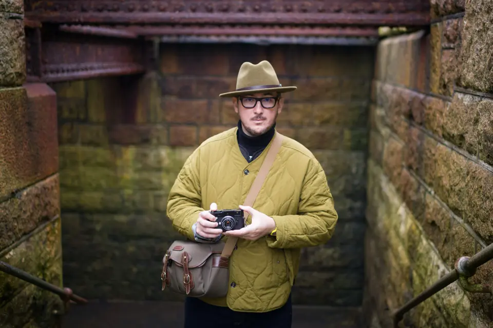 Taras Bychko with his leica M