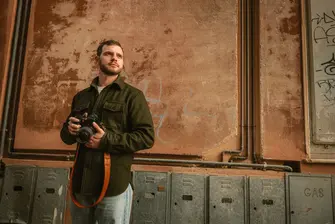 Christoph Wolf portrait with Leica SL3-S
