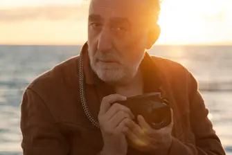 Carlo Carletti with the Q3 Monochrom