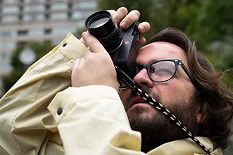 Alan Schaller with the leica M EV1