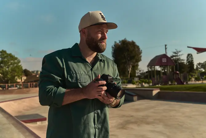 Jaime Fernandez with the Leica SL3-s