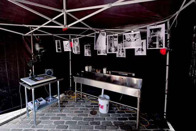 Darkroom outside