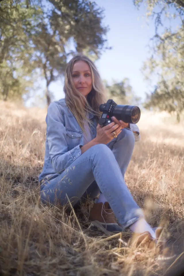Kathrin Brolin with the Leica M11-P