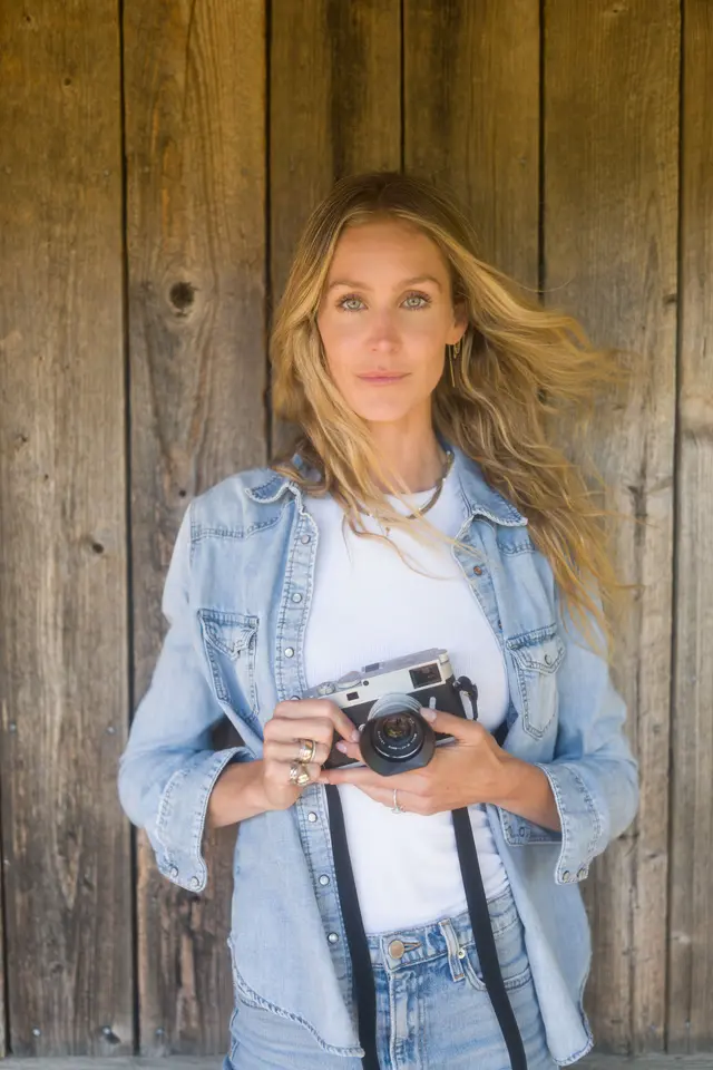 Kathrin Brolin with the Leica M11-P