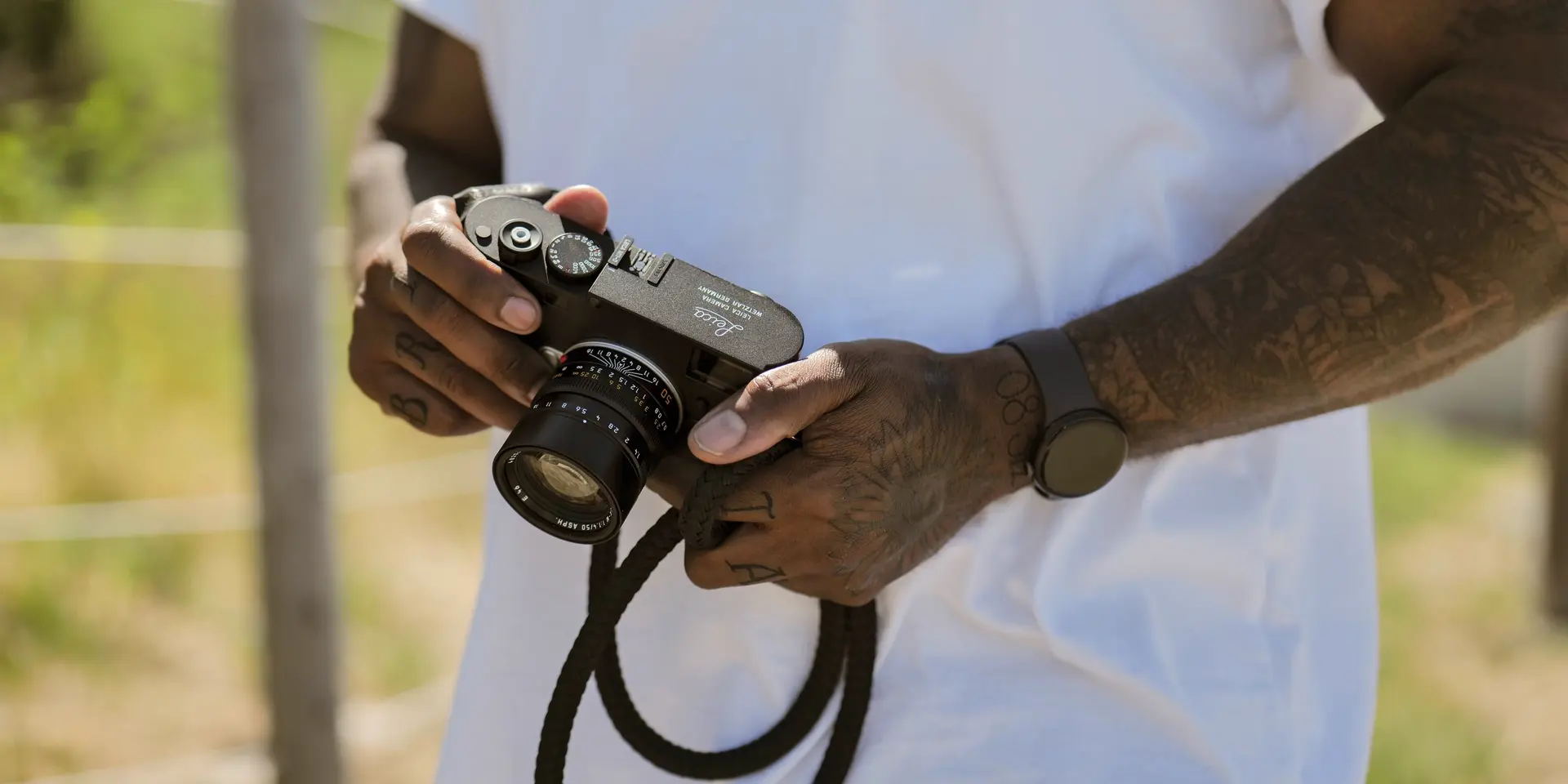 Man with the Leica M