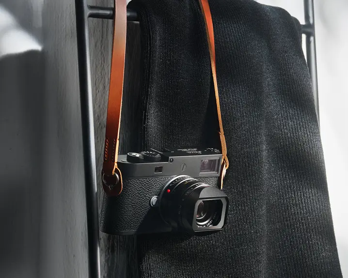 Leica M11-P with strap.