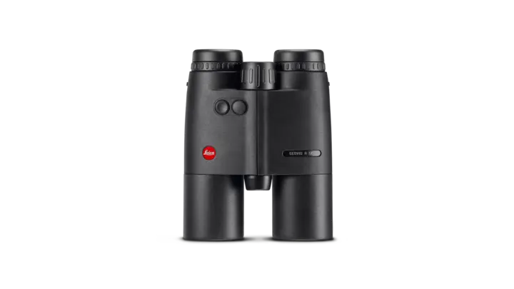 The Leica Geovid R SE stands on a background