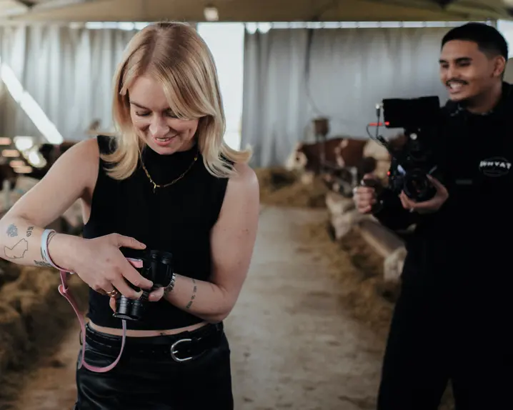 Tabea Magdalena Martin with the Leica SL3