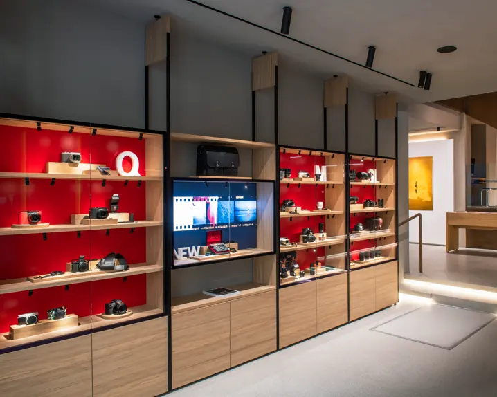 Leica Store Paris Village Royal inside