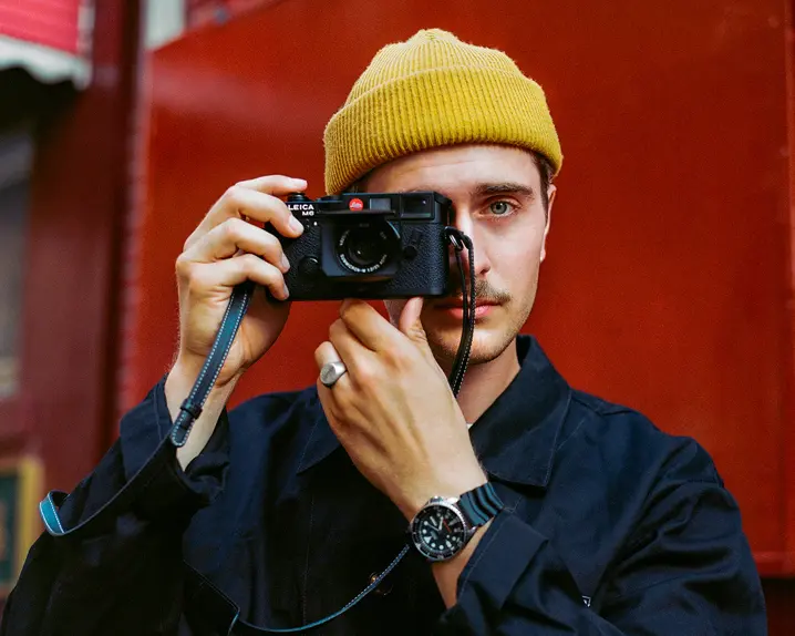 Paul Hepper with the Leica M11.