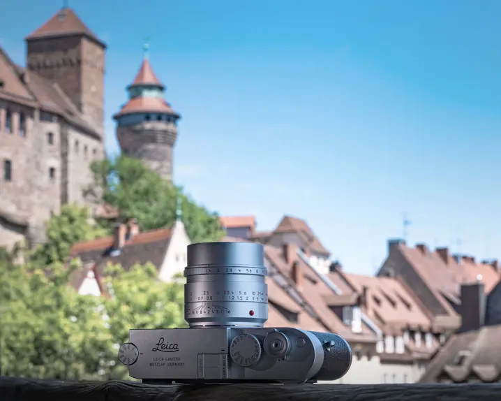 Leica M with a view on the Kaiserburg in Nuremberg