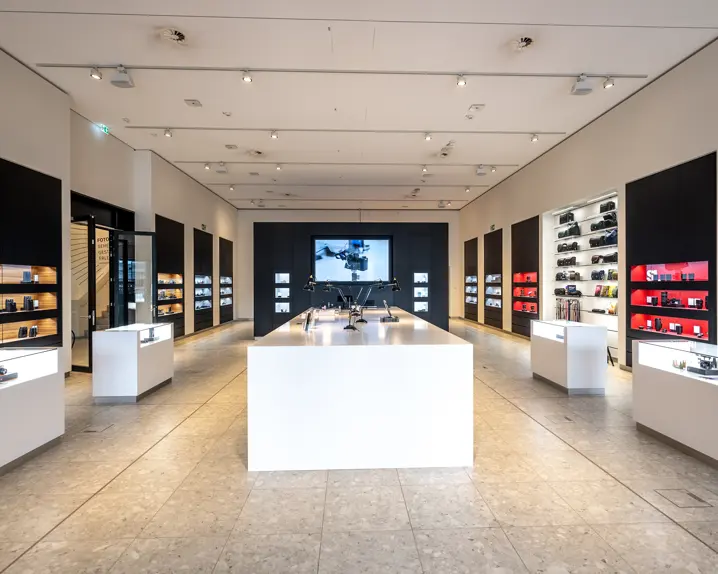 Leica Store Wetzlar inside view