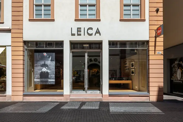 Leica Store in Heidelberg Ansicht von Außen