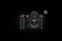 Leica SL3-S with content credentials logo