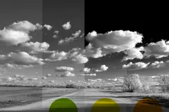 Leica Colour Filters comparison example.