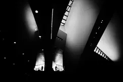 Black and White Photography Building