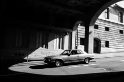 car b&w