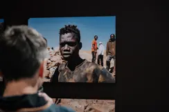 Vernissage of crane roller