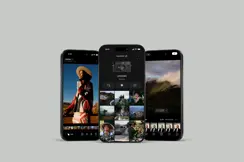 Mockups of the Leica FOTOS App