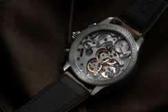 The Leica ZM 2, showing a view of the internal movement.