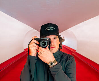 Brett Curry with the Leica Q3