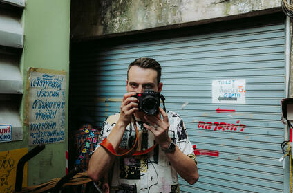 Philipp Reinhard in Bangkok Portrait with SL3