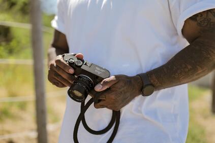 Man with the Leica M