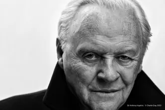 Portrait of Sir Anthony Hopkin.