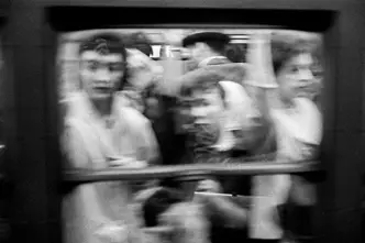 Thomas Hoepker NYC Subway Window