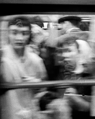 Thomas Hoepker NYC Subway Window