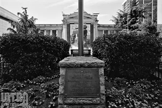 B&W Monument