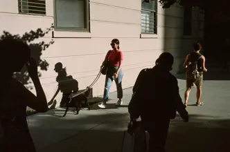 people on the street