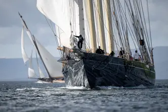 Voiliers en mer