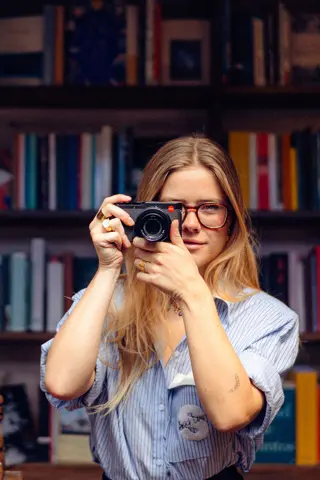 Calvin Courjon en Écosse avec le D-Lux 8