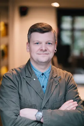 Portrait Nico Linnstedt Leica Store Berlin