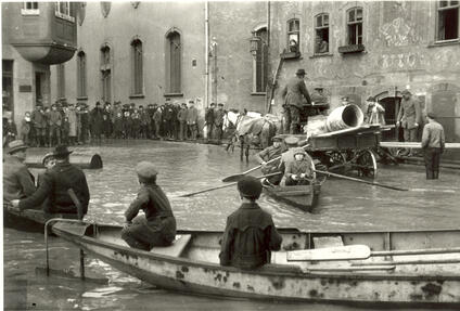 Flood in Wetzlar, 1920