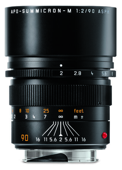 Leica APO-Summicron-M 90 f/2 ASPH. BLACK, FRONT